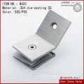 304 & 202 Steel Glass Clamp Hinge--135 degree wall-glass clamp
